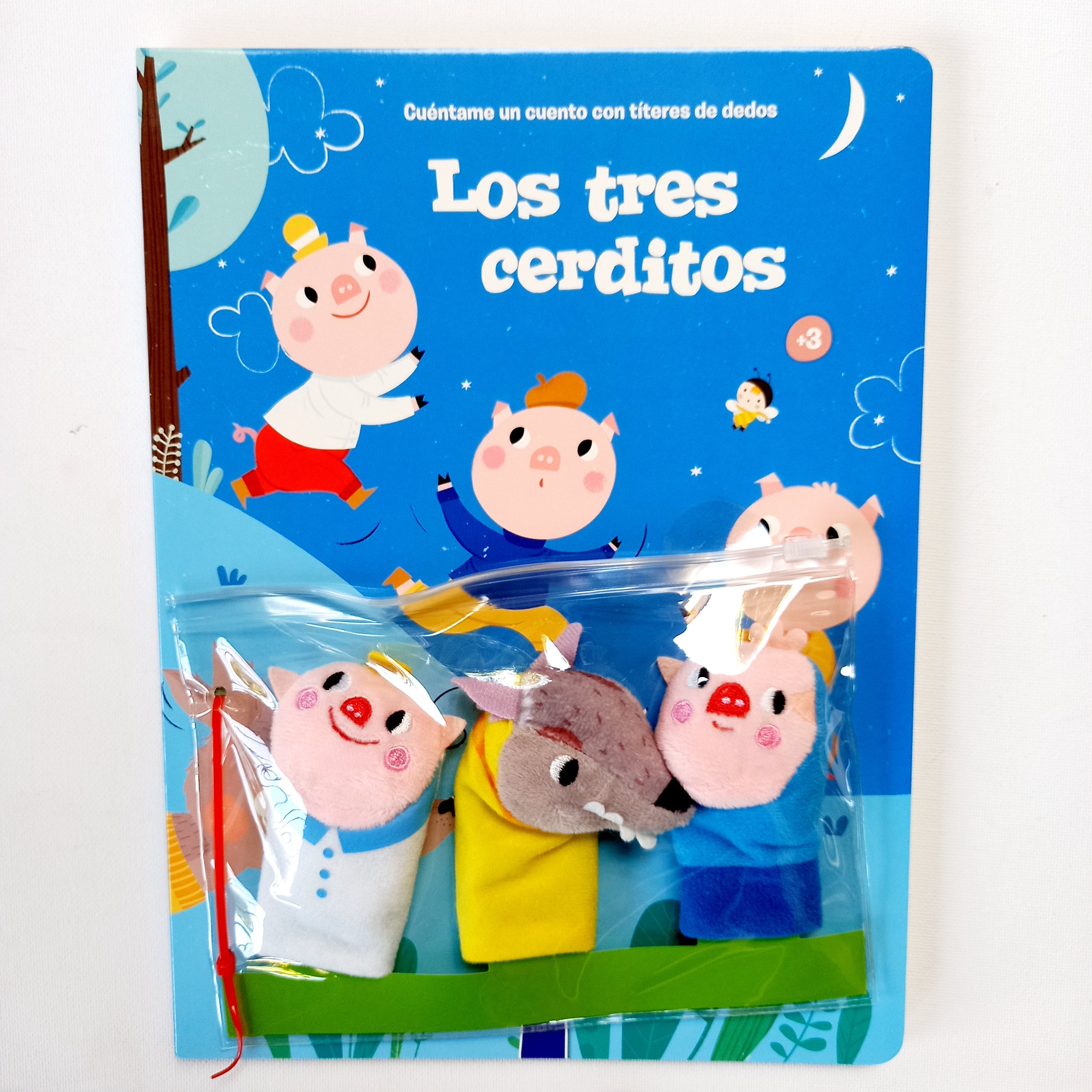 Los tres cerditos. Cuéntame un cuento con títeres de dedos. Los tres cerditos. Cuéntame un cuento con títeres de dedos.